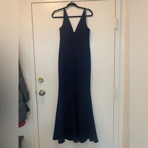 Lulus Navy Blue Formal Dress